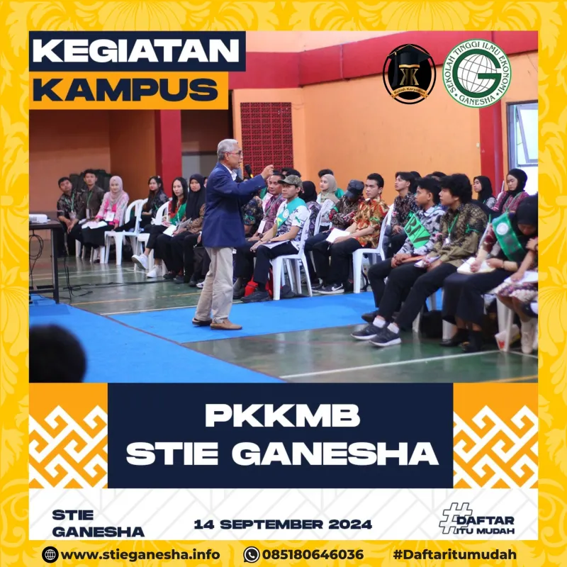 PKKMB Kampus STIE Ganesha Semester Ganjil 2024/2025